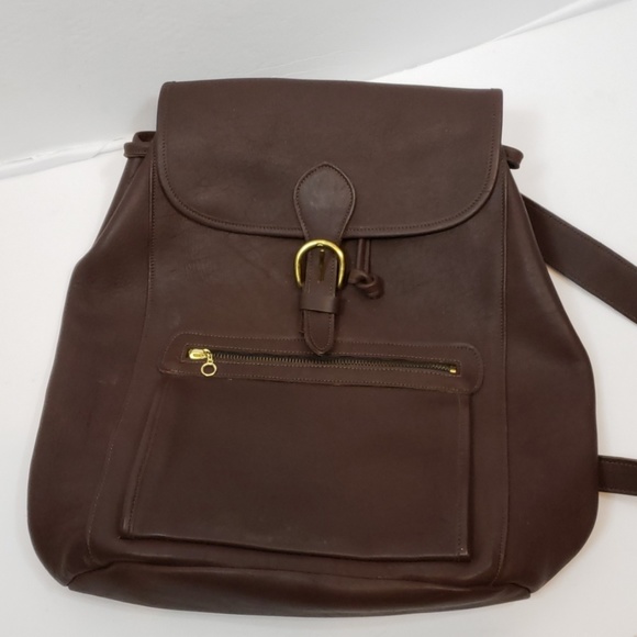 Laura USA Natural Leather Backpack Purse
